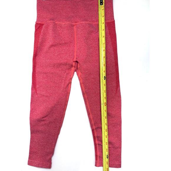 Muscle Nation Shape Up Seamless 7/8 Leggings, Poppy Marl, Small (4-6), High Rise - Picture 7 of 8